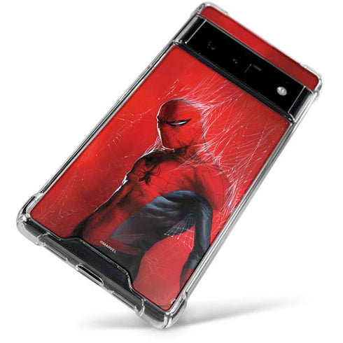 Marvel Spiderman The Amazing Spiderman Google Pixel 6 Clear Case